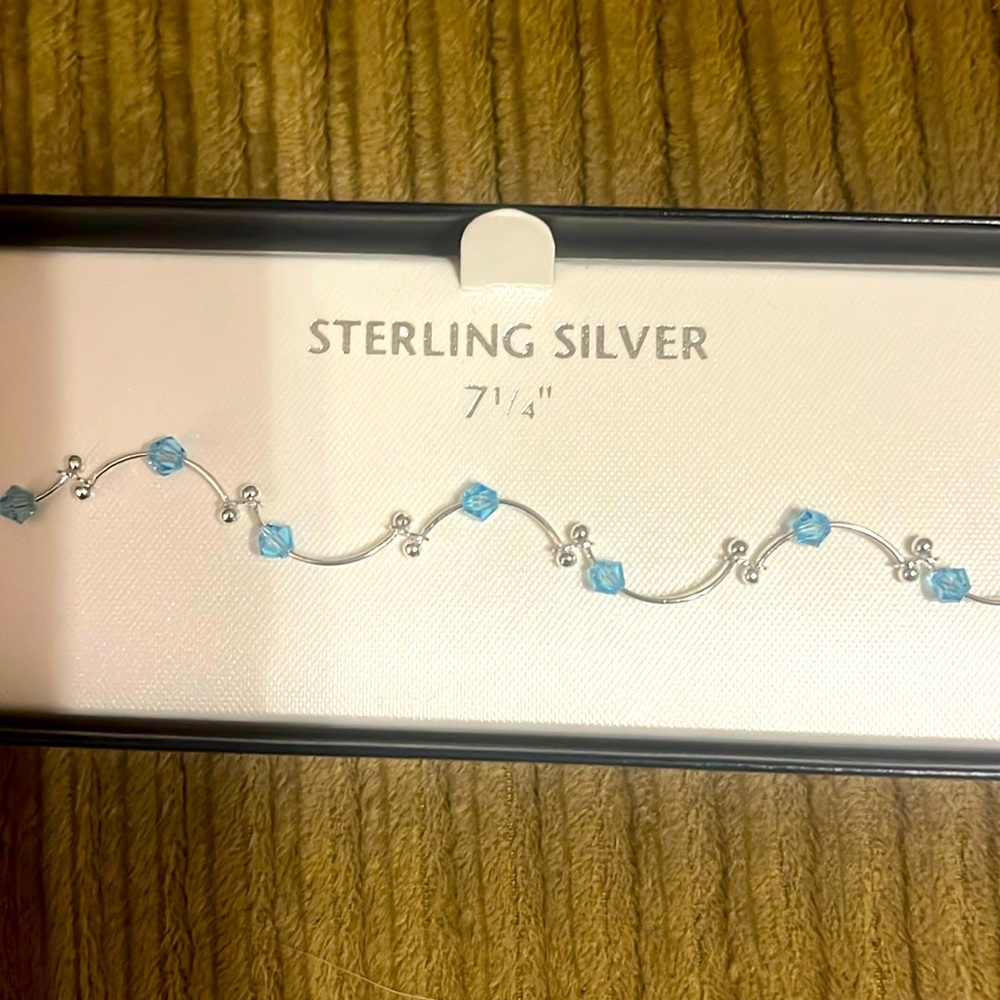 Sterling silver bracelet